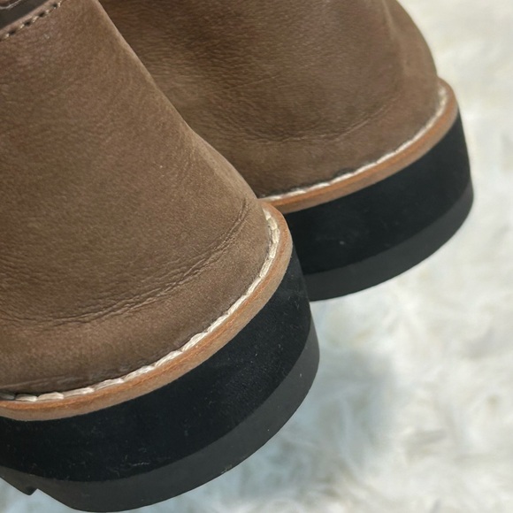 Loafers Eileen Fisher Lindy poly knit Loafer olive Women's size 8 - Picture 6 of 9